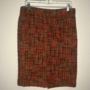 COPY - JCrew Tweed Wool Number 2 Pencil Skirt, Size 8